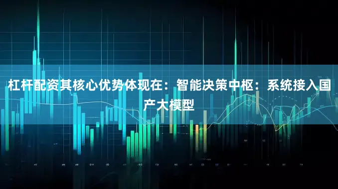 杠杆配资其核心优势体现在：智能决策中枢：系统接入国产大模型